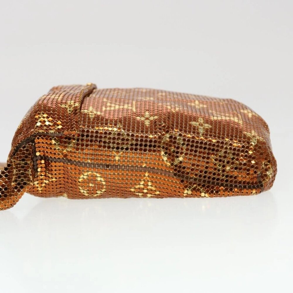 LOUIS VUITTON Monogram Mesh Frances Shoulder Bag Sequin M92287 LV Auth 44524SM - Picture 3 of 15